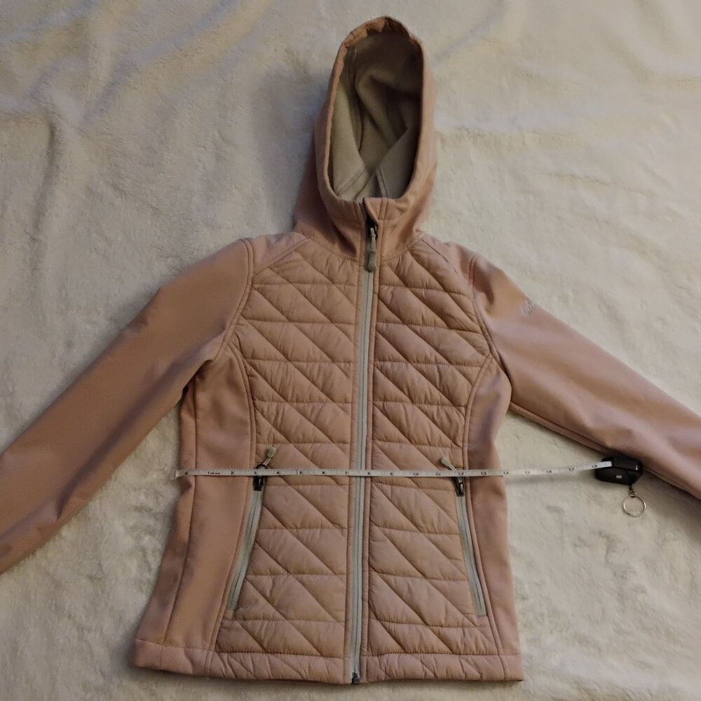 Brand SNOZU. Thing coat. Size 7/8. Material 94% polyester 6% spandex.